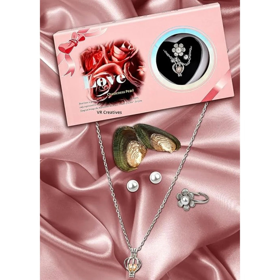 Couple Perly™ Necklace & Pearl (Full set)