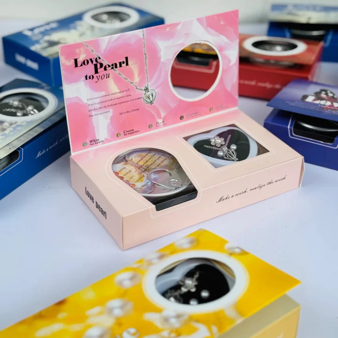 Couple Perly™ Necklace & Pearl (Full set)